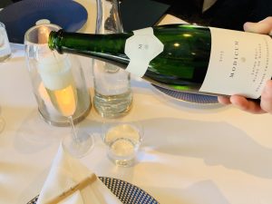 PAIRED WITH MODICUM BLANC DE BLANCS The French Laundry Napa Vale